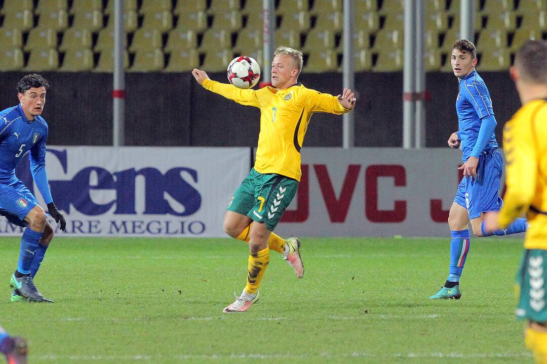 Futbolas [U21] Lietuva – Italija 0:0