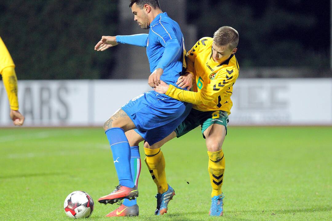 Futbolas [U21] Lietuva – Italija 0:0