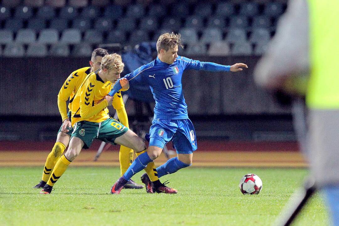Futbolas [U21] Lietuva – Italija 0:0