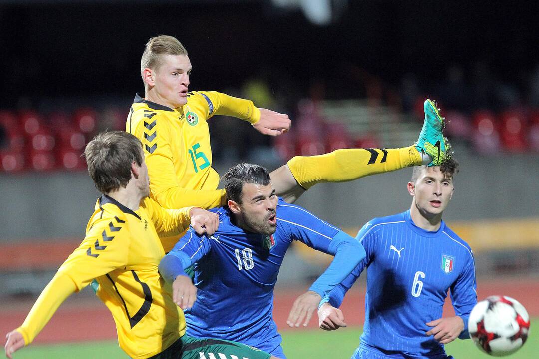 Futbolas [U21] Lietuva – Italija 0:0