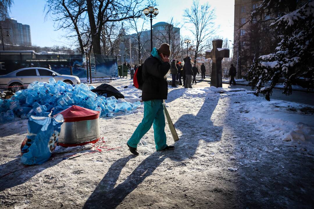 Kruvini įvykiai Kijeve – „Kauno dienos“ korespondento akimis