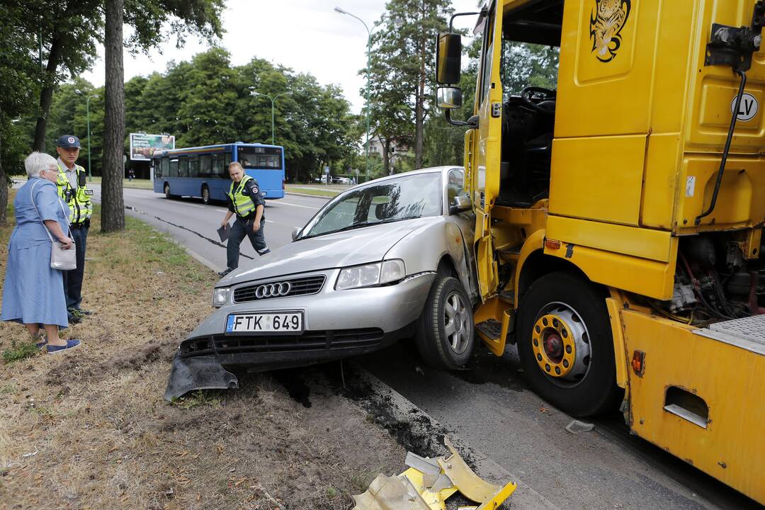 Avarija Lideikio gatvėje