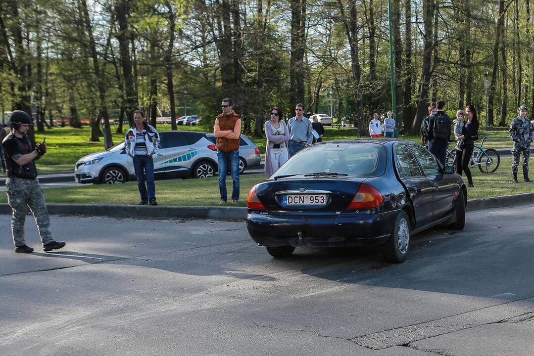 Autoįvykiuose dalyvavo motociklai