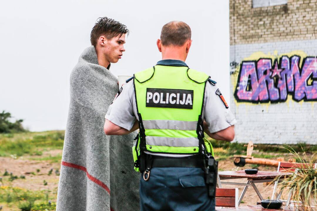 Gelbėtojai nukėlė nuo molo vaikiną