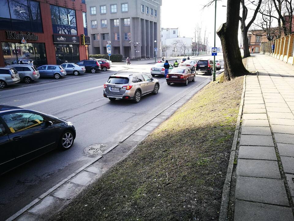 Avarija Naujojo Sodo gatvėje