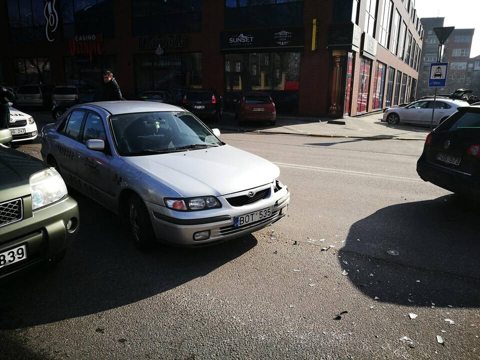 Avarija Naujojo Sodo gatvėje