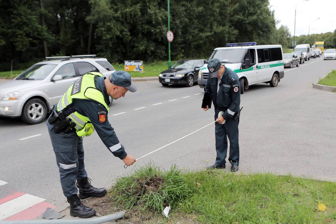 Avarija Liepojos gatvėje