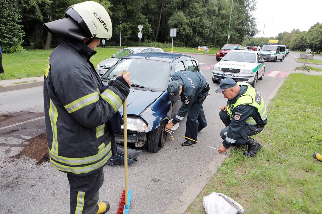Avarija Liepojos gatvėje