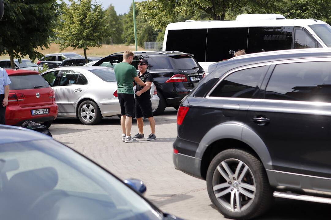 Lietuvos krepšinio rinktinė rinkosi Palangoje