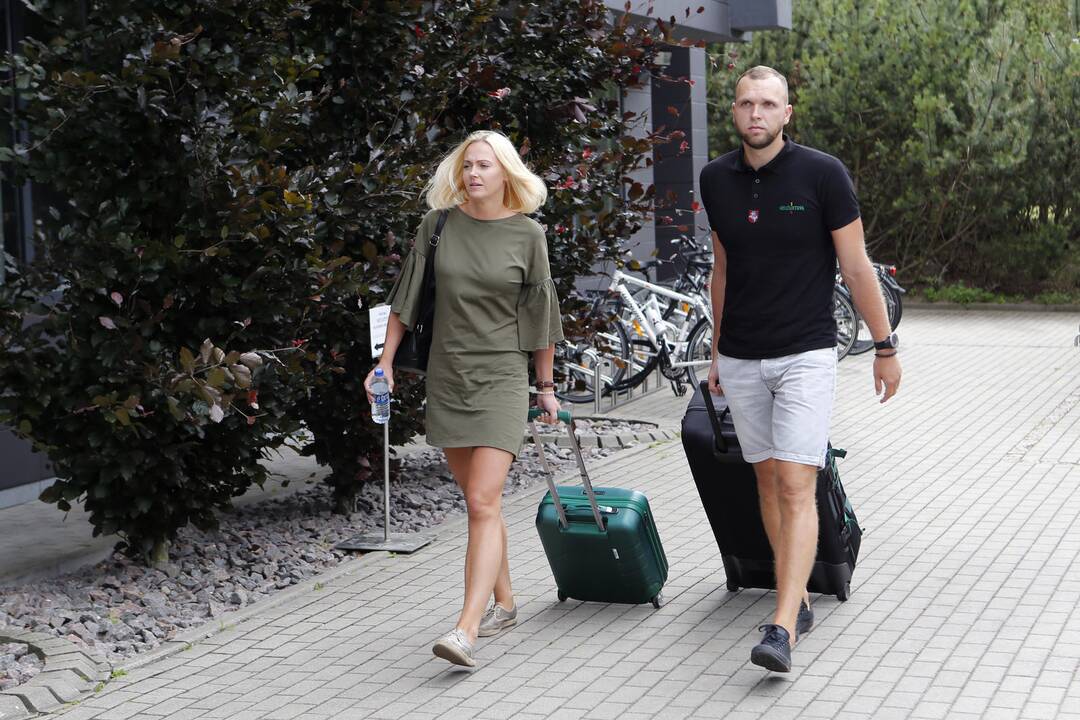 Lietuvos krepšinio rinktinė rinkosi Palangoje