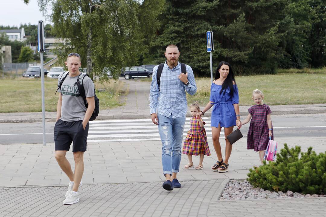 Lietuvos krepšinio rinktinė rinkosi Palangoje