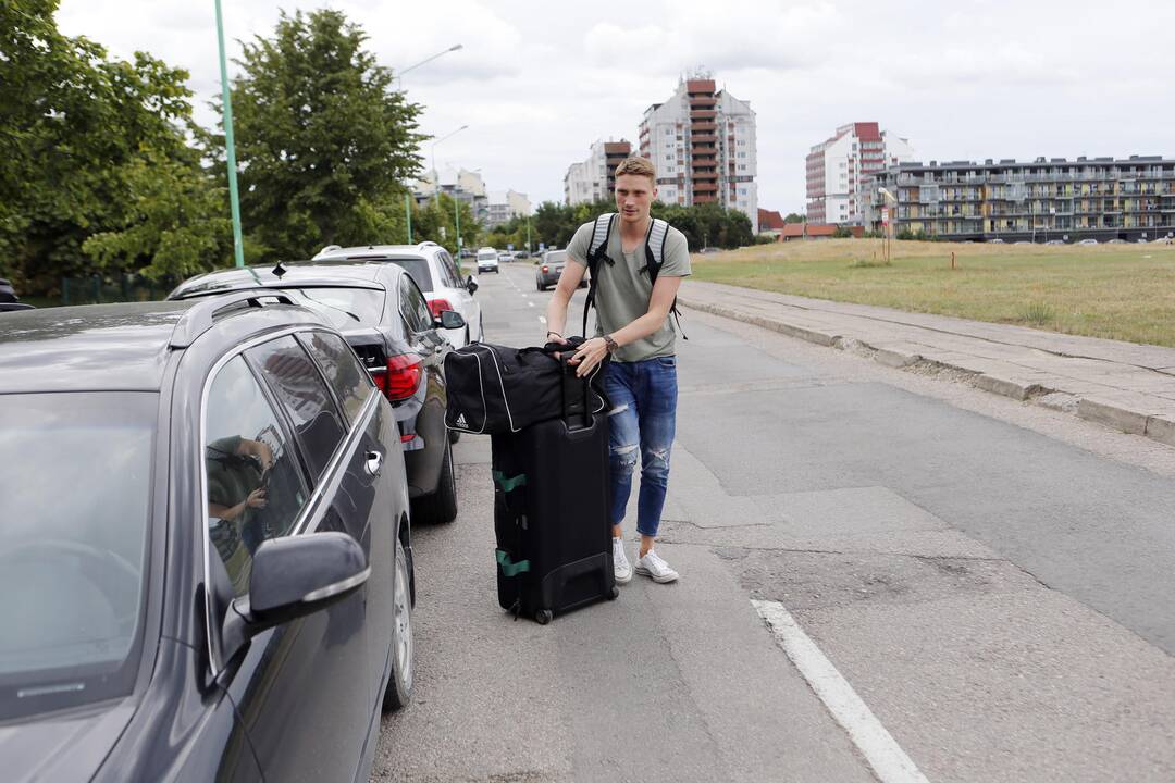 Lietuvos krepšinio rinktinė rinkosi Palangoje
