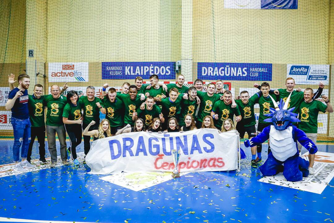 "Dragūnas" 2018 sezono čempionai