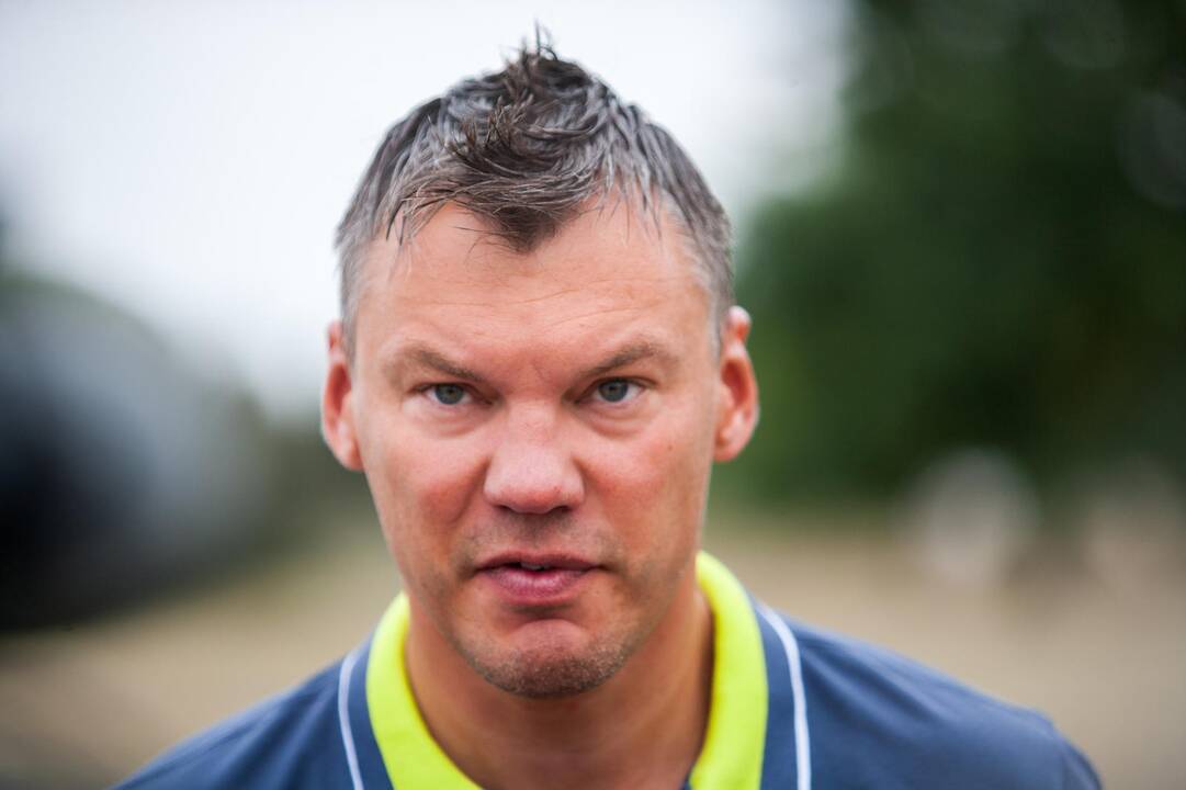 Pirmoji "Žalgirio" treniruotė