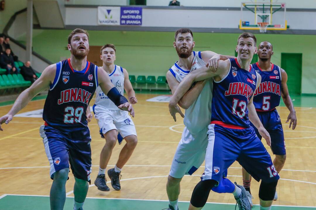 "Neptūnas-Akvaservis" – Jonavos "Jonava" 77:81