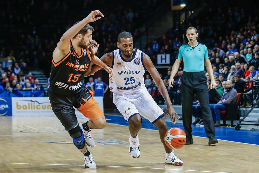 FIBA: "Neptūnas" - Patrų "Promitheas" 82:83