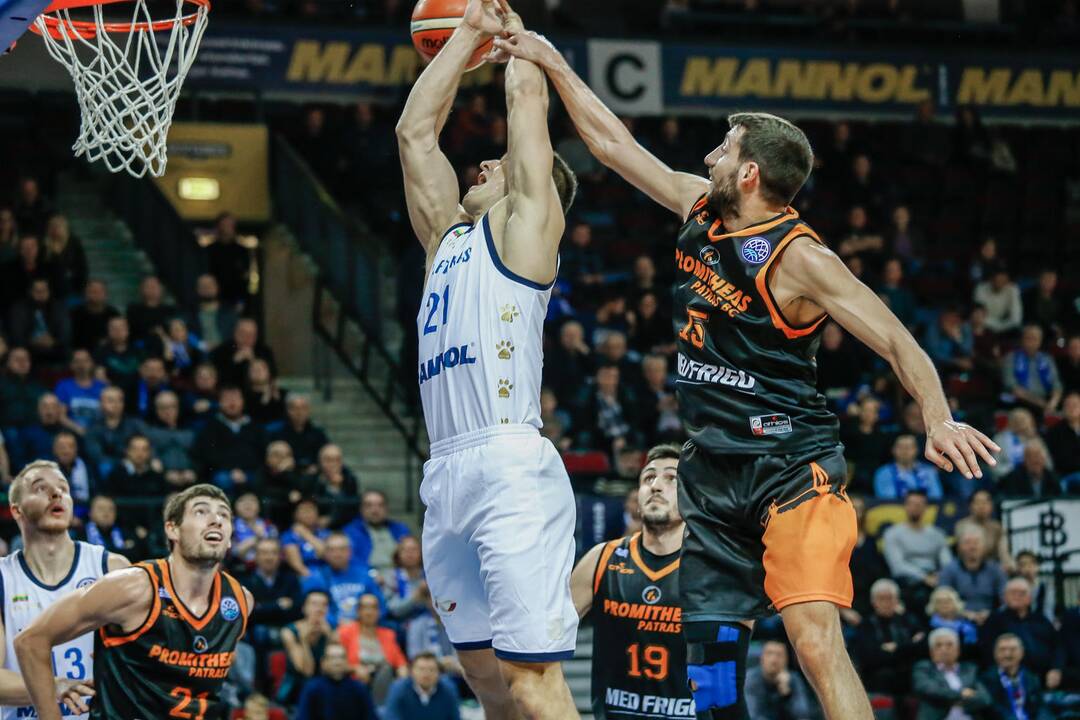 FIBA: "Neptūnas" - Patrų "Promitheas" 82:83