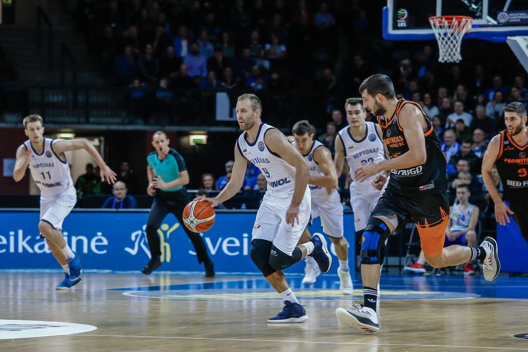 FIBA: "Neptūnas" - Patrų "Promitheas" 82:83