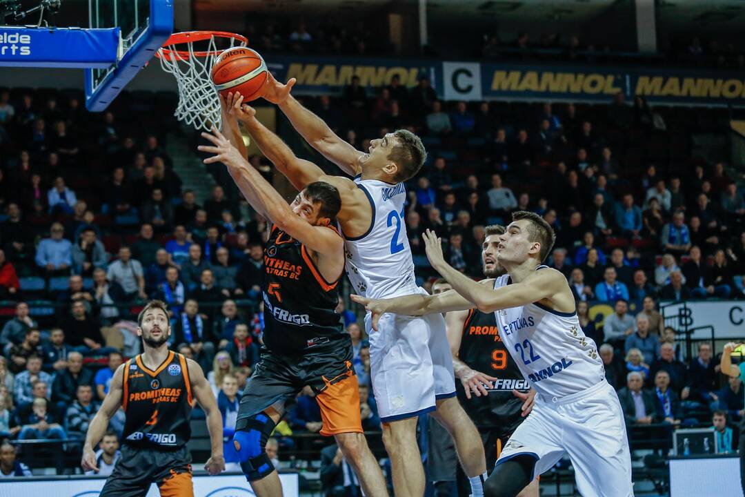 FIBA: "Neptūnas" - Patrų "Promitheas" 82:83