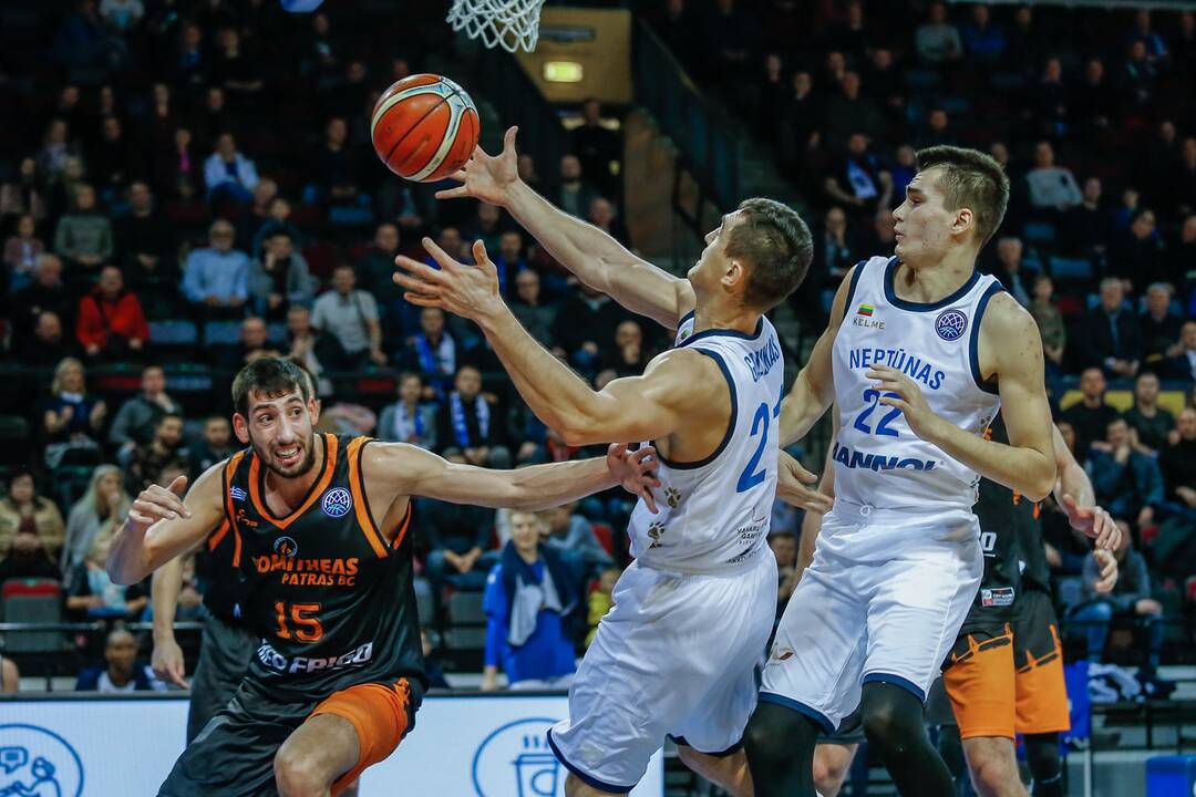 FIBA: "Neptūnas" - Patrų "Promitheas" 82:83