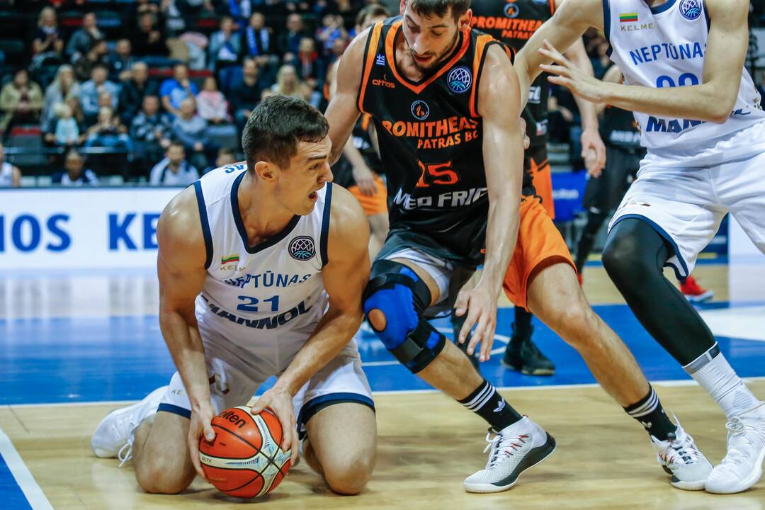 FIBA: "Neptūnas" - Patrų "Promitheas" 82:83