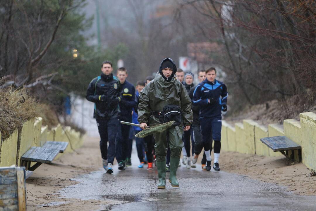 "Granito" pirma treniruotė