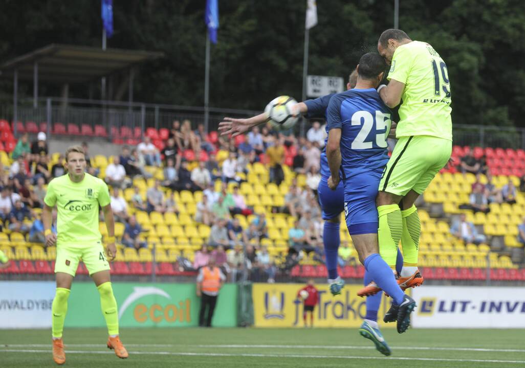 UEFA Europos lygos atranka: „Trakai“ - „Irtyš“ 0:0