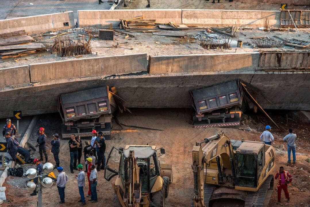 Brazilijoje sugriuvo statomas viadukas