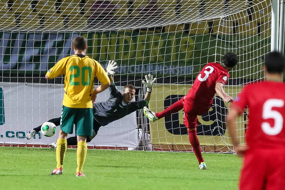 Europos jaunimo futbolo čempionatas: Lietuva - Portugalija