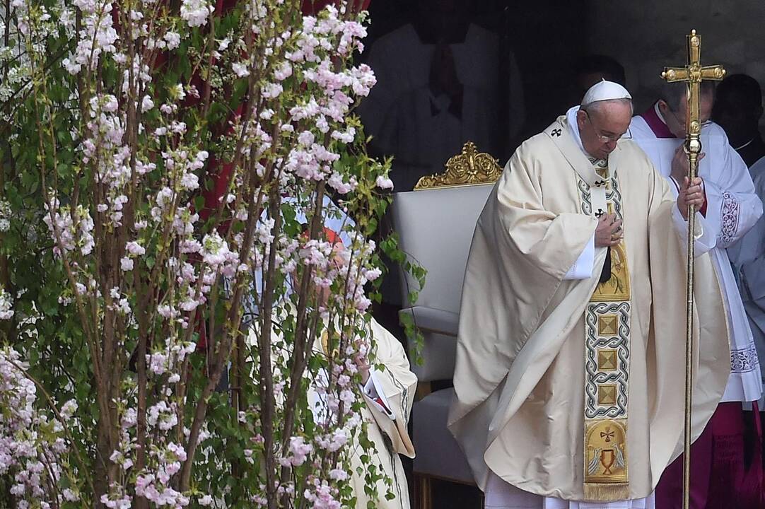 Vatikanas skelbia apie Kristaus prisikėlimą