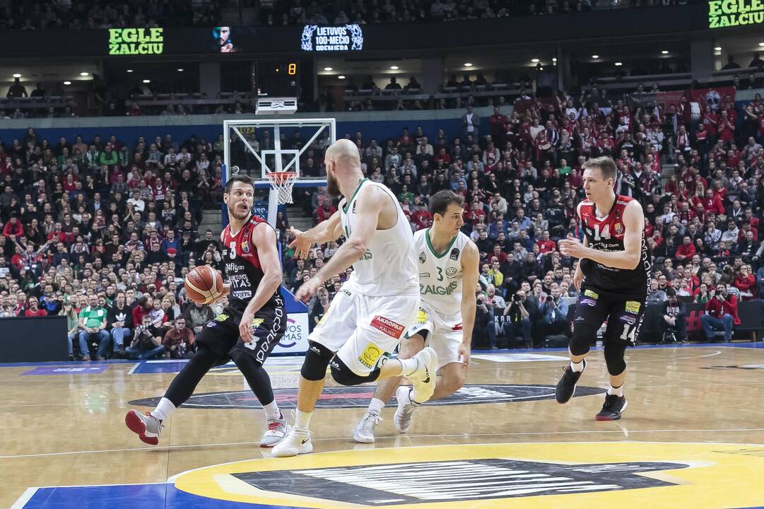  „Lietuvos rytas“ nukovė „Žalgirį“: 75:68