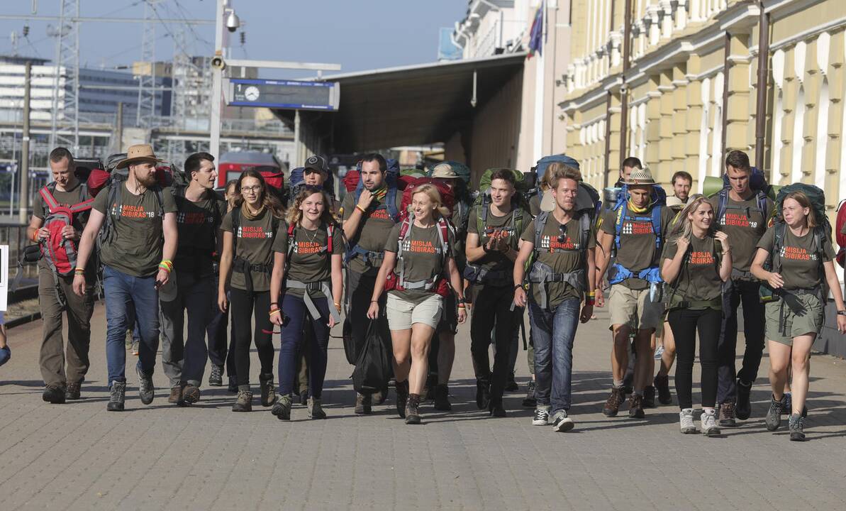 Į Kazachstaną išlydėta „Misija Sibiras“ ekspedicija