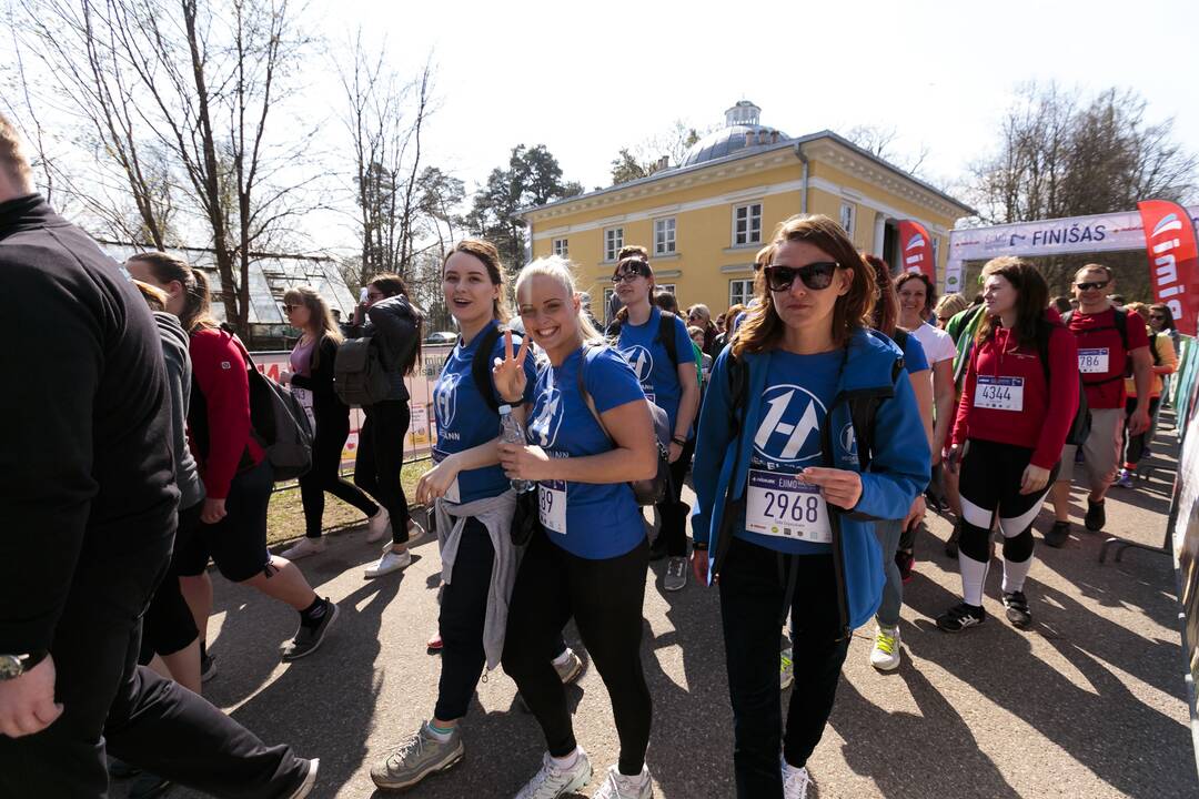 Verkių regioniniame parke – masinis ėjimas