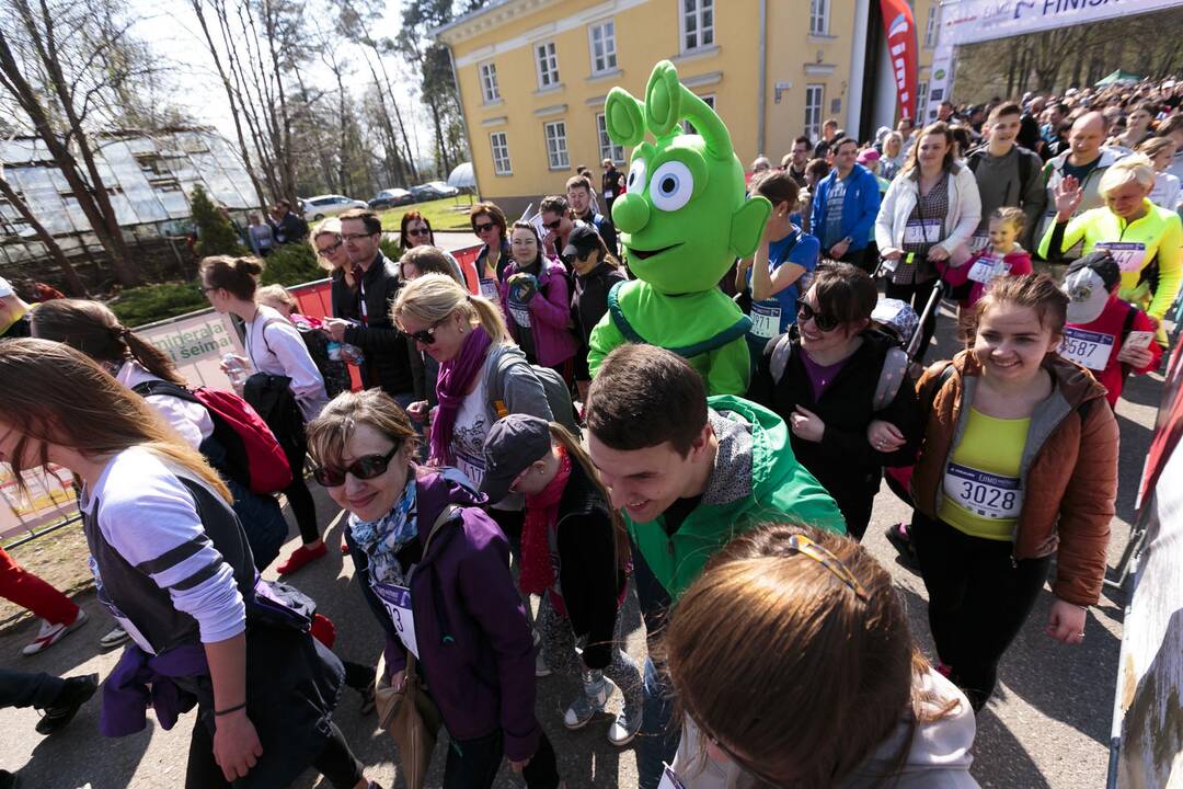 Verkių regioniniame parke – masinis ėjimas