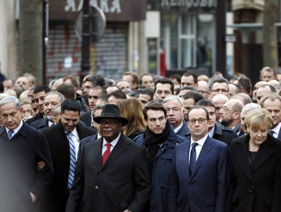 Istorinė demonstracija Paryžiuje 