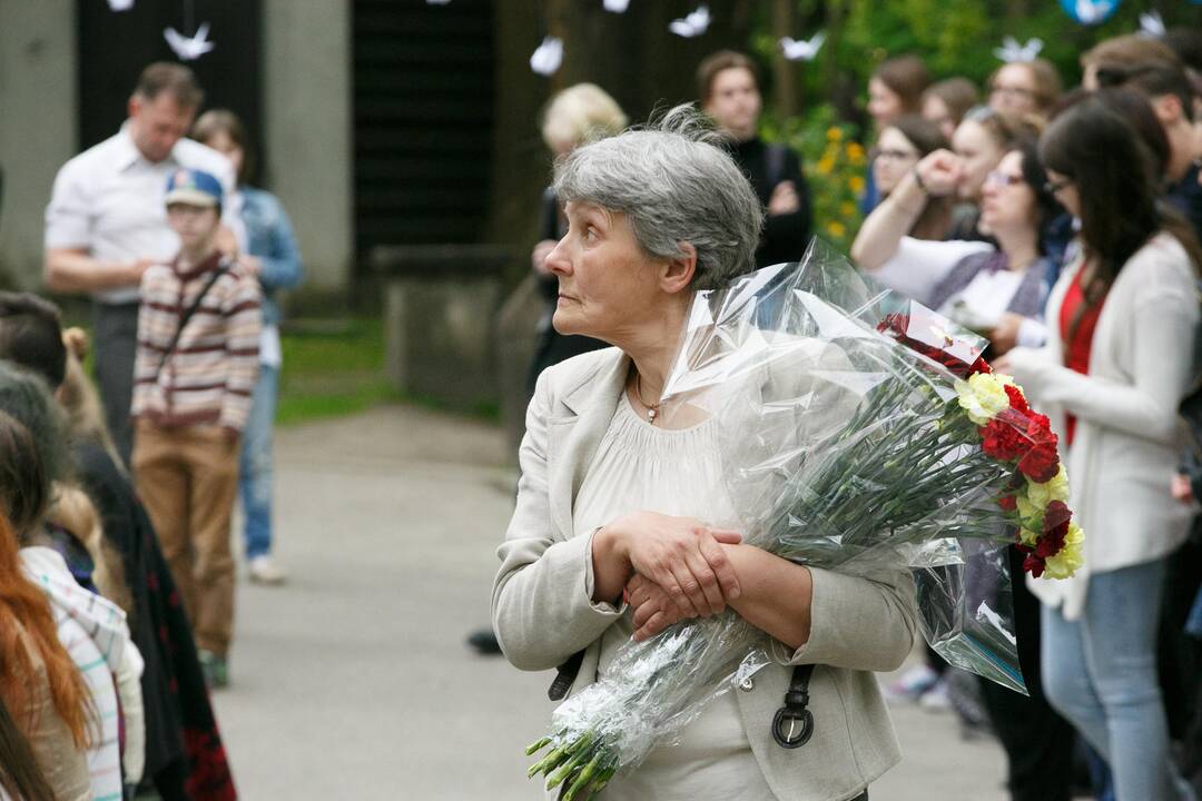 Paskutinio skambučio šventė Kauno dailės gimnazijoje