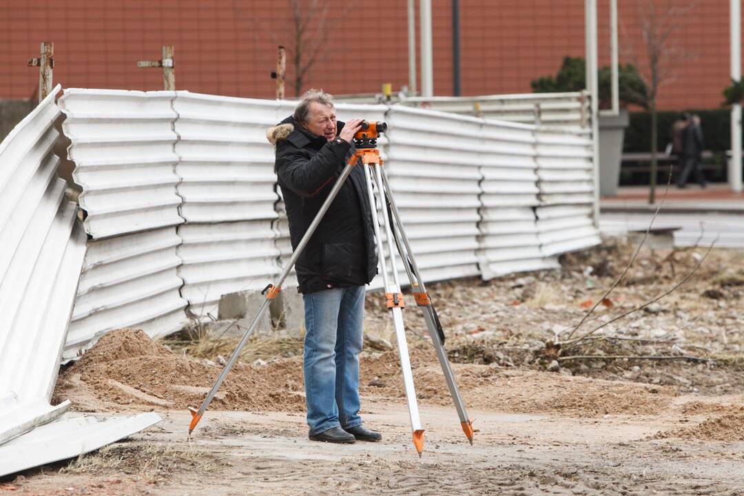 Šaligatvis Karaliaus Mindaugo prospekte