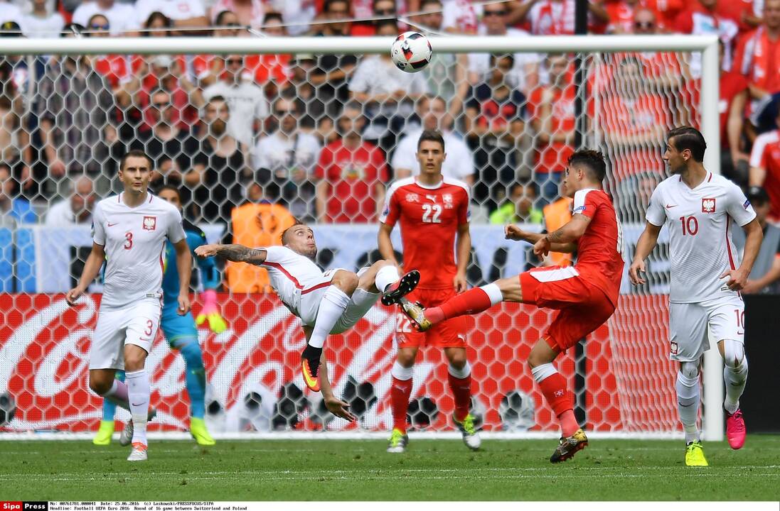 Euro 2016: Lenkija – Šveicarija 5:4