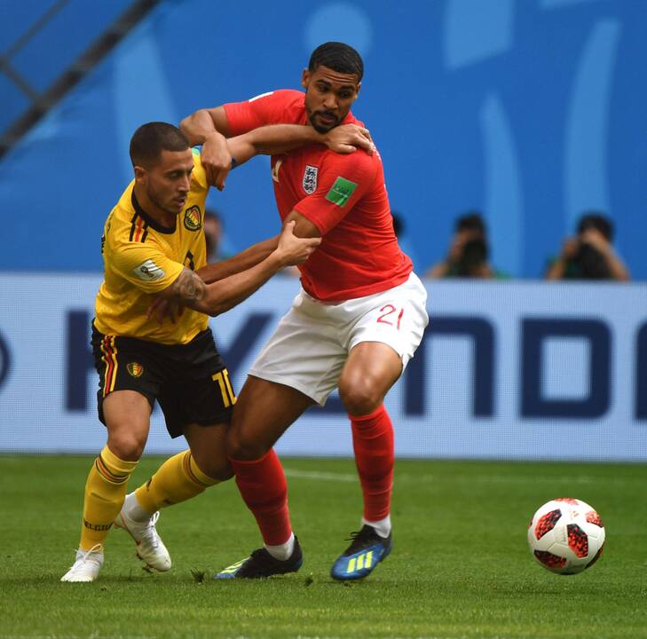 Pasaulio futbolo čempionatas: Belgija - Anglija 2:0