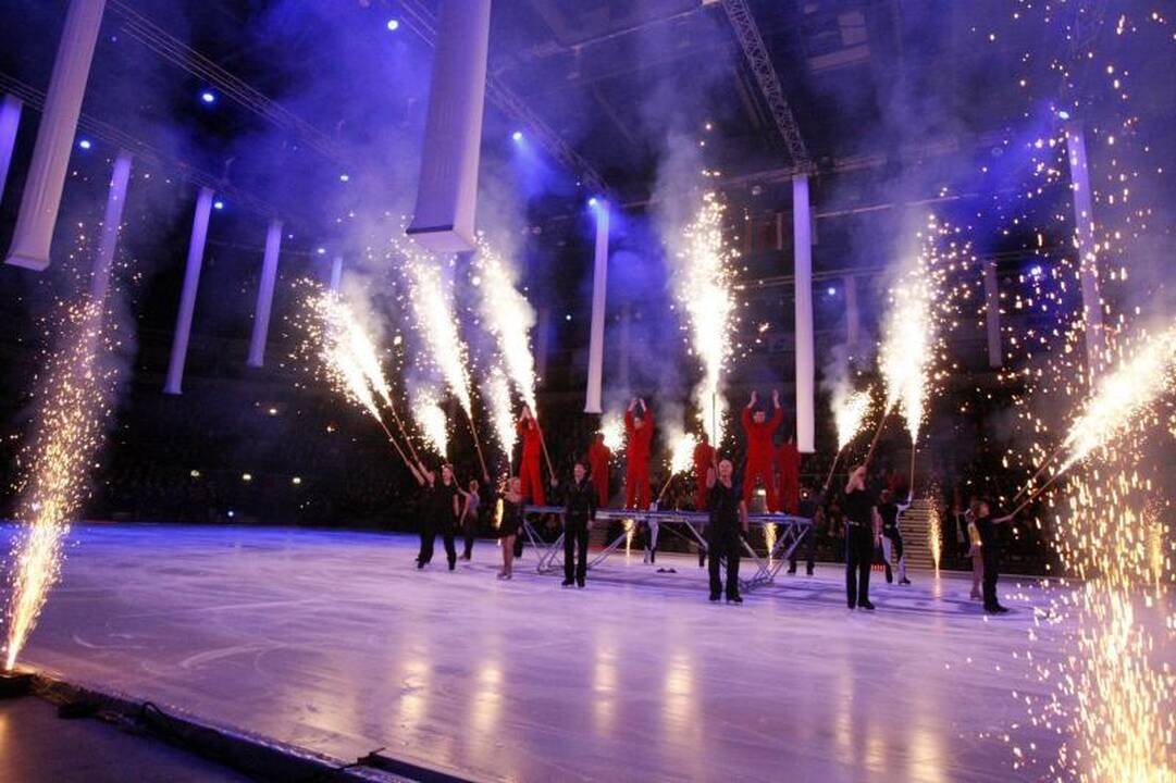 „Liepsnojantis ledas“ užkaitino klaipėdiečių širdis