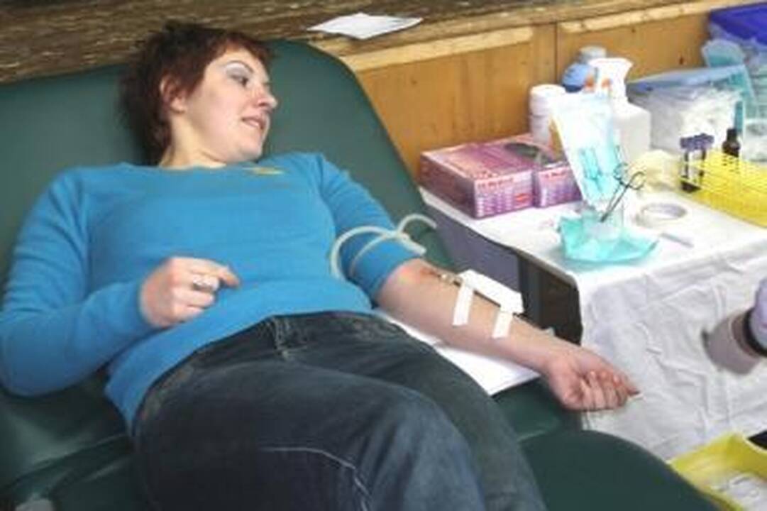 KTU studentai tapo kraujo donorais 