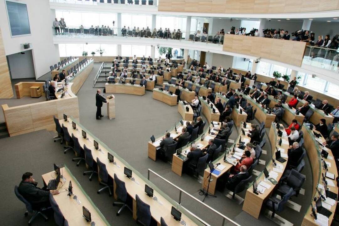 Seimo komitetų vadovai pažadėjo sutrumpinti teikiamų projektų sąrašą