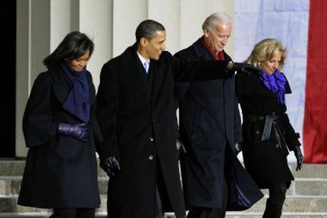 B.Obama važiuoja A.Lincolno pėdomis