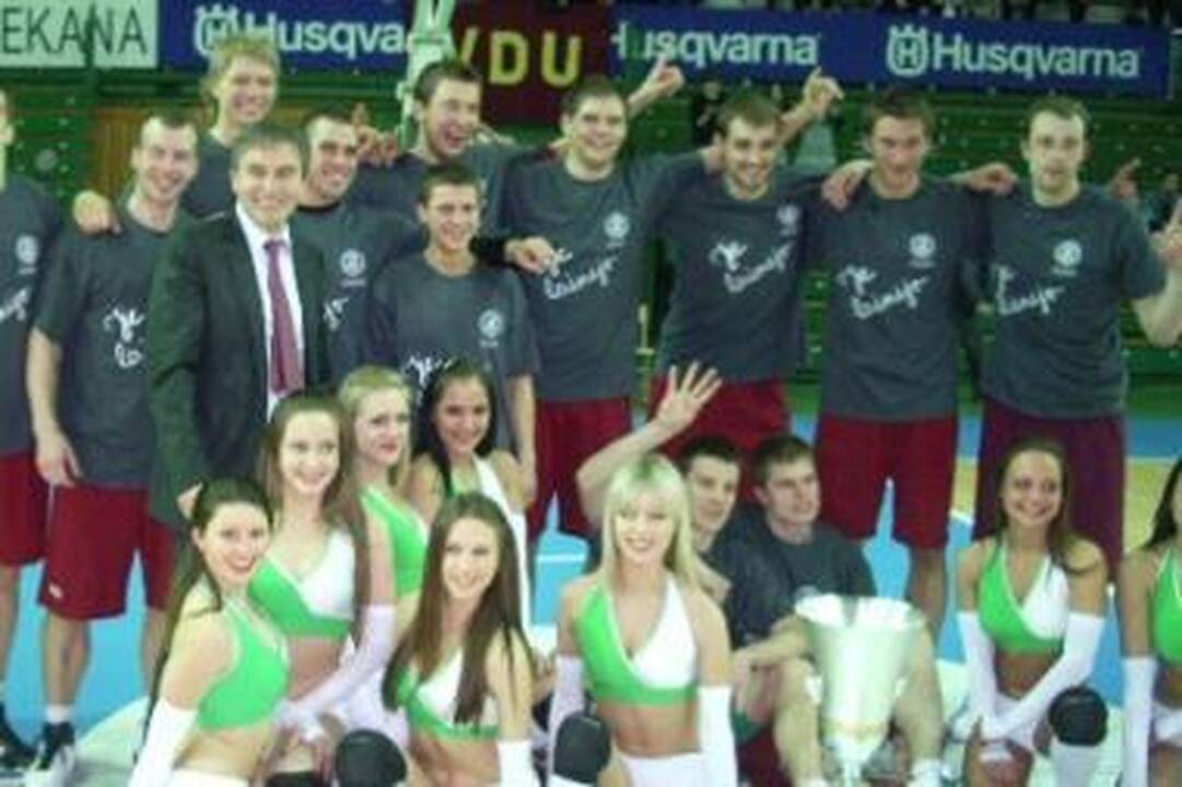 VDU krepšininkams - Didžioji LSKL taurė