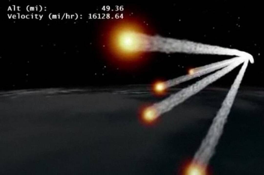 Vokiečių palydovas ROSAT kirto Žemės atmosferą