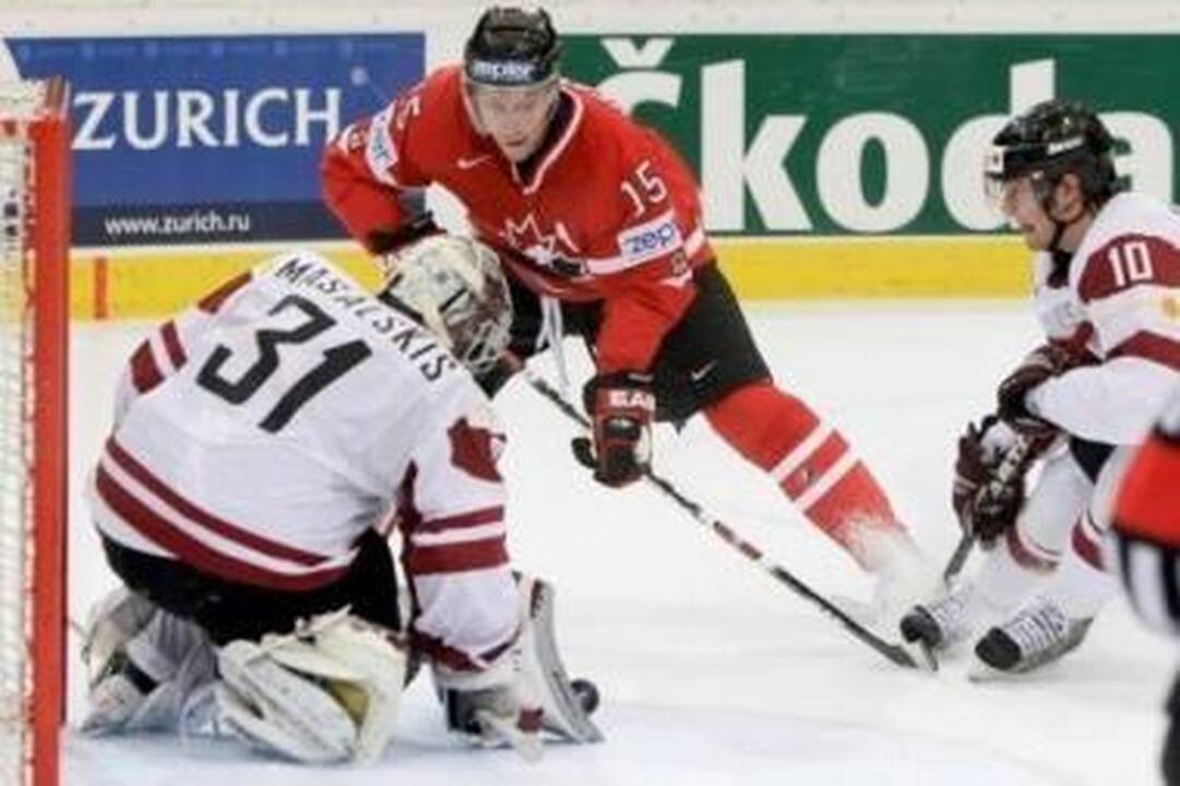 Latvijos ledo ritulininkai į pusfinalį nepateko