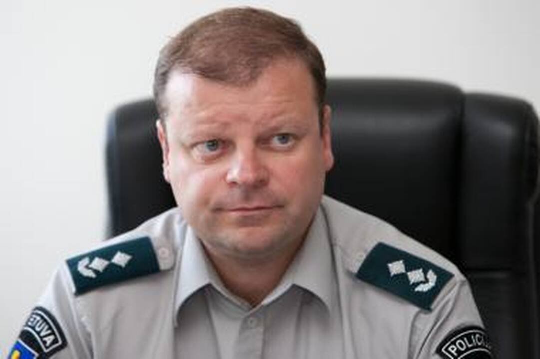 Prezidentė priims kandidatą į policijos generalinius komisarus S.Skvernelį