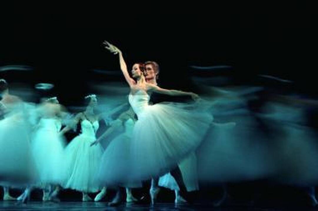 Žizel šoks balerina iš Maskvos