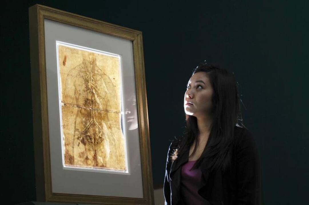 Leonardo da Vinci – neatrastas anatomas?