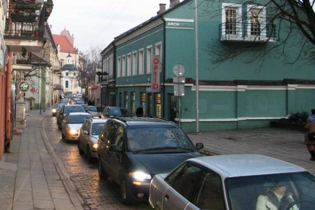 Kaziuko mugė paralyžiavo eismą Vilniaus centre